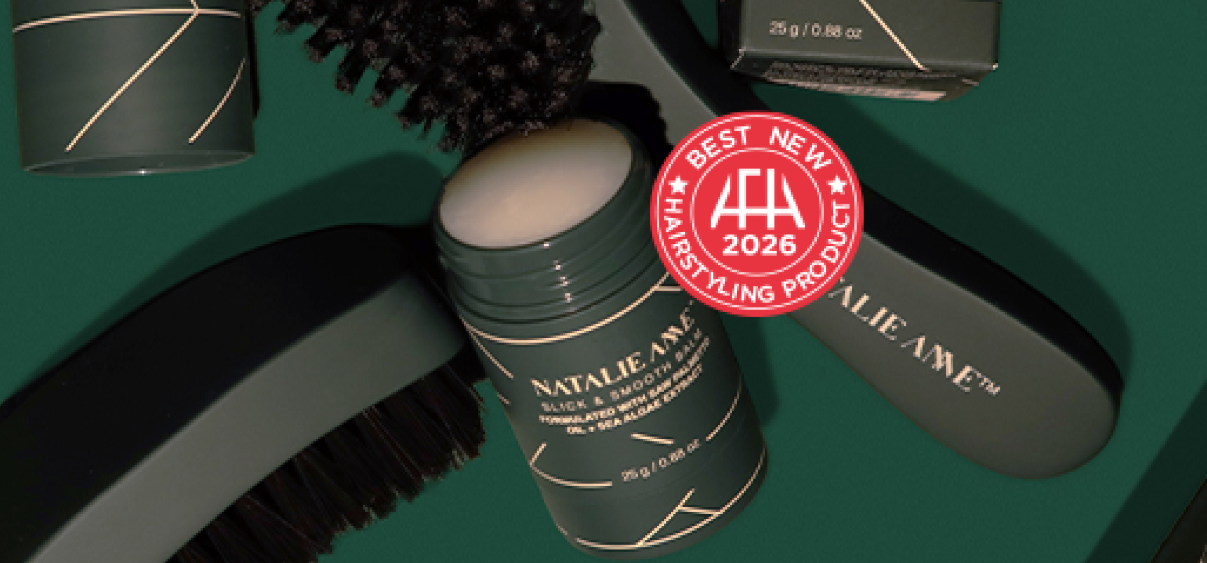 Natalie Anne Slick & Smooth Balm Named Best New Hairstyling Product at the AHFAs